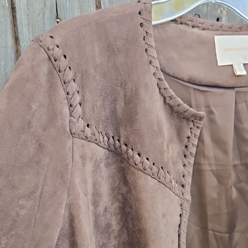 Skies Are Blue Brown Blazer - Picture 3 of 8